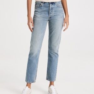 Citizens of Humanity Charlotte High Rise Straight Jeans in Wynwood